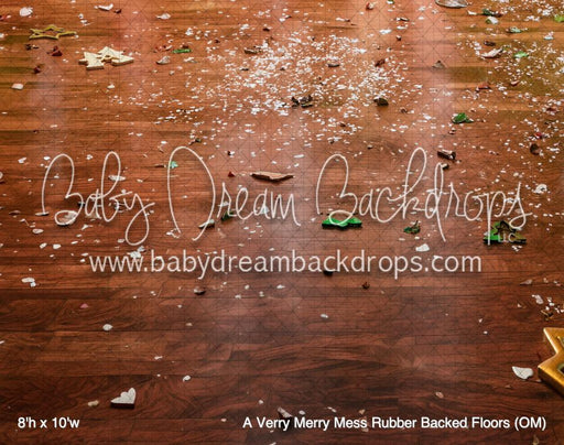 A Verry Merry Mess Fabric Floor (OM)