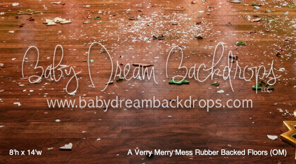 A Verry Merry Mess Fabric Floor (OM)