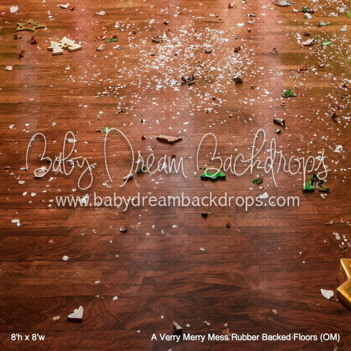 A Verry Merry Mess Fabric Floor (OM)