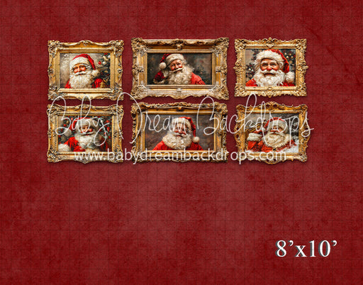 A Wall of Santa's (VR)