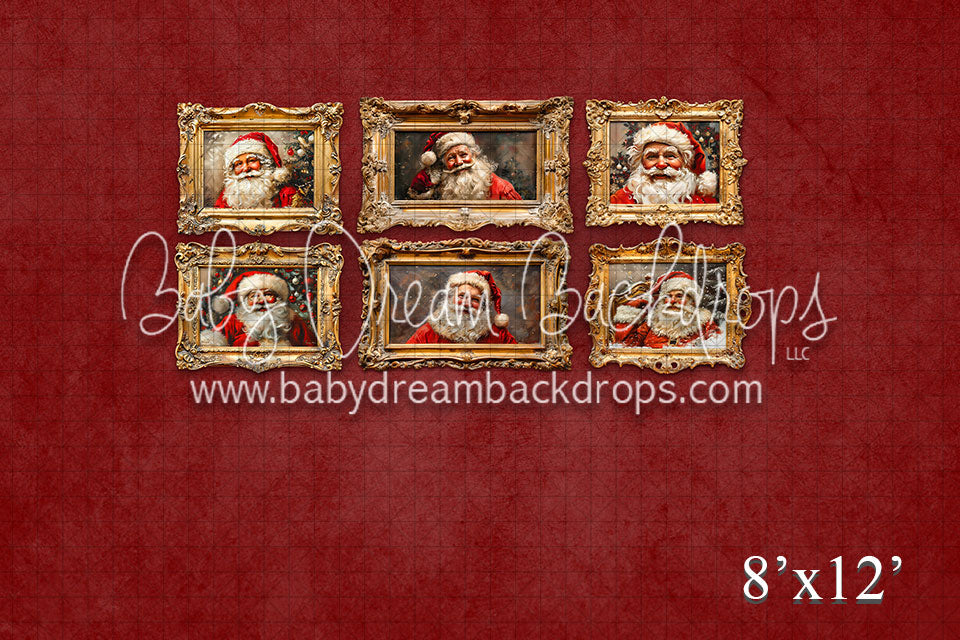 A Wall of Santa's (VR)