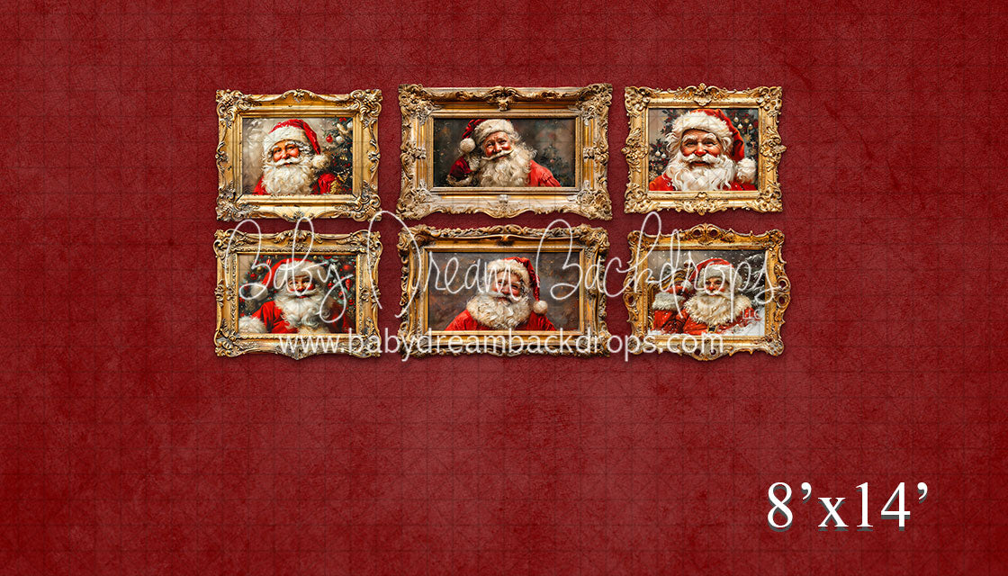 A Wall of Santa's (VR)
