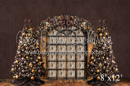 A cozy Santa Christmas Bed Brown 24 (VR)