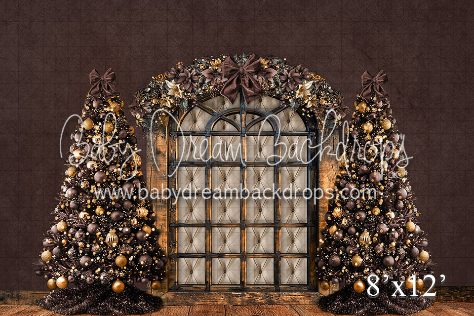 A cozy Santa Christmas Bed Brown 24 (VR)