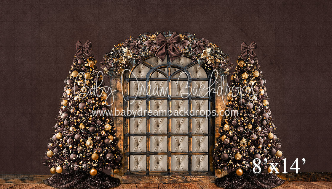 A cozy Santa Christmas Bed Brown 24 (VR)