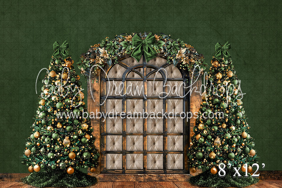 A cozy Santa Christmas Bed GREEN 24 (VR)