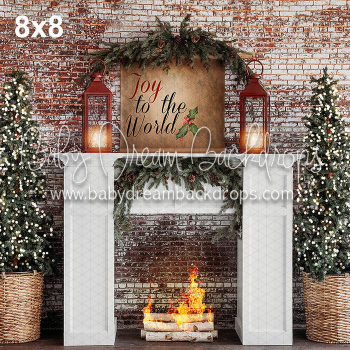 A lot like Christmas Fireplace