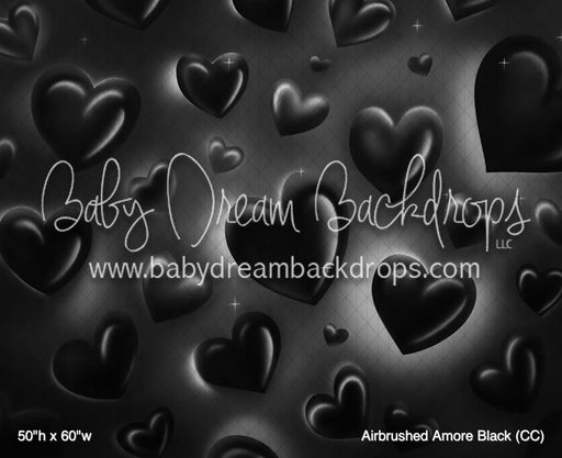 Airbrushed Amore Black (CC)