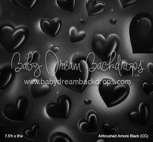 Airbrushed Amore Black (CC)