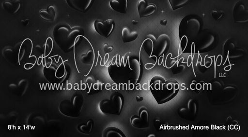 Airbrushed Amore Black (CC)