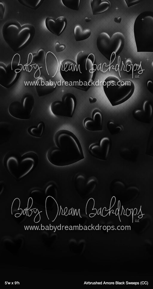 Airbrushed Amore Black Sweeps (CC)