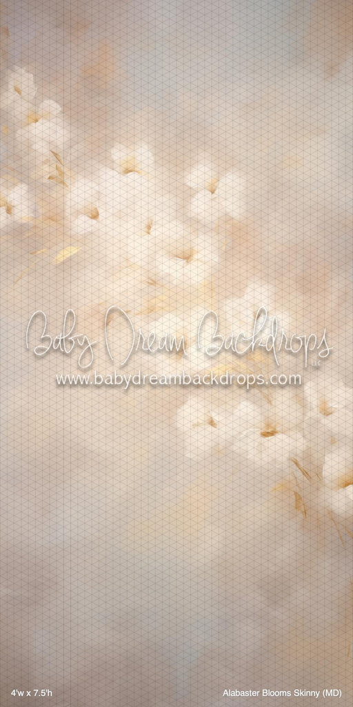 Alabaster Blooms Skinny (MD)