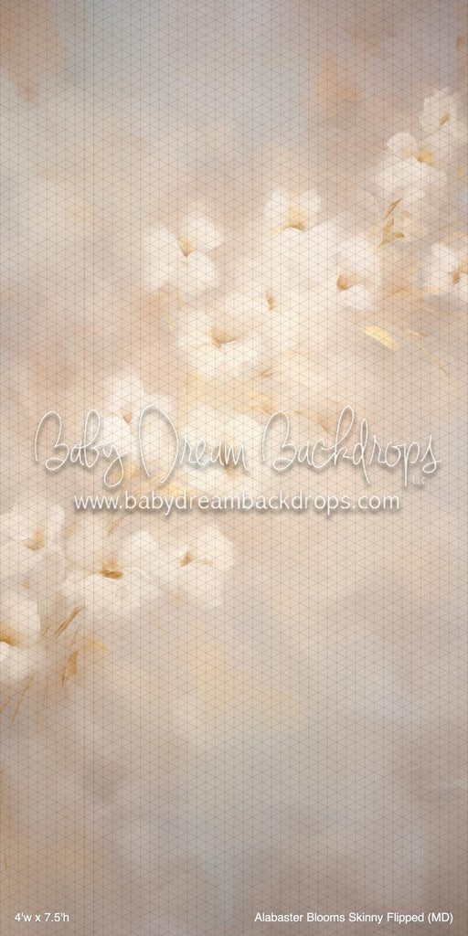 Alabaster Blooms Skinny Flipped (MD)