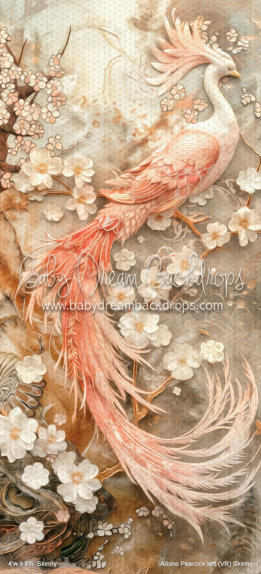 Albino Peacock left Skinny (VR)