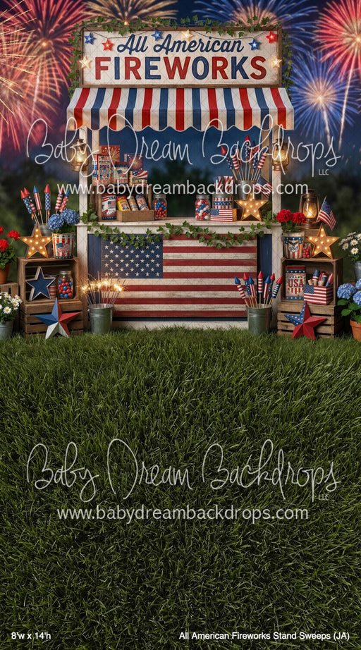 All American Fireworks Stand Sweeps (JA)