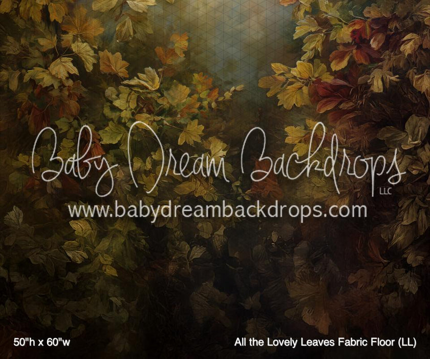 All the Lovely Leaves Fabric Floor (LL)