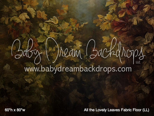 All the Lovely Leaves Fabric Floor (LL)