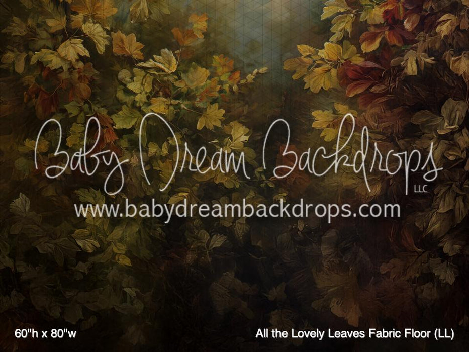 All the Lovely Leaves Fabric Floor (LL)