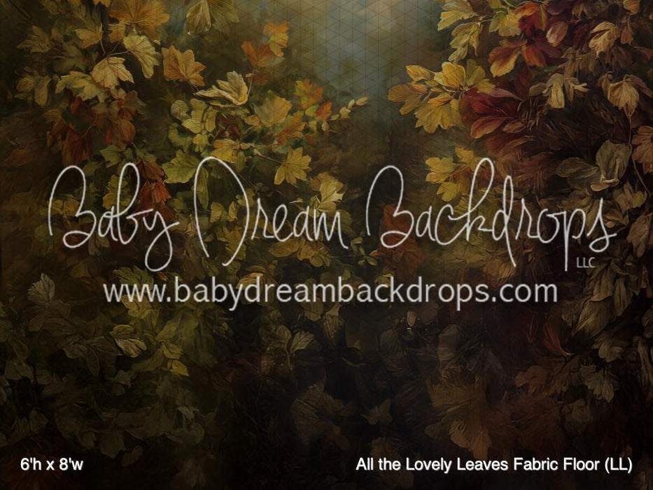 All the Lovely Leaves Fabric Floor (LL)