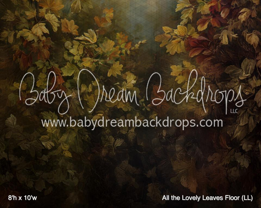 All the Lovely Leaves Fabric Floor (LL)