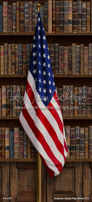 American Library Flag Skinny (CC)
