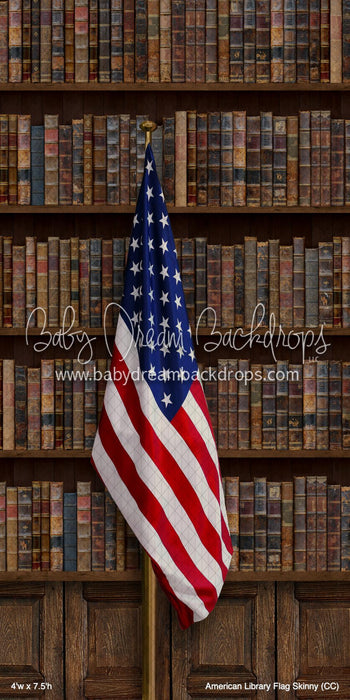 American Library Flag Skinny (CC)