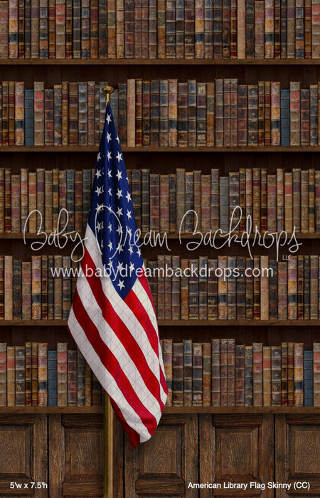 American Library Flag Skinny (CC)