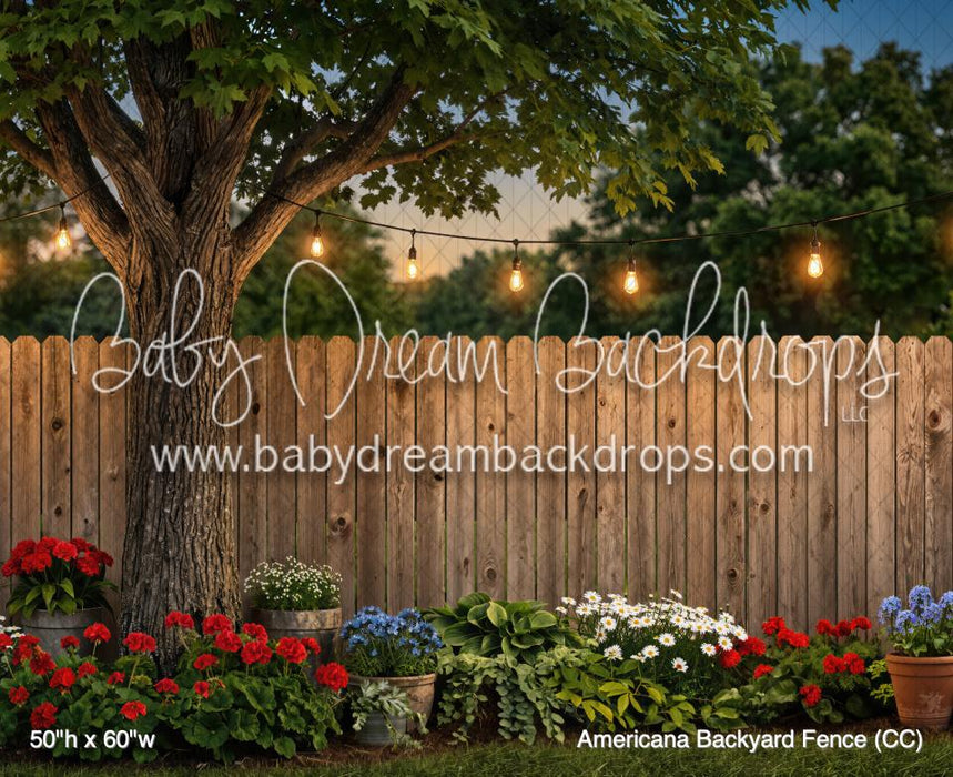 Americana Backyard Fence (CC)
