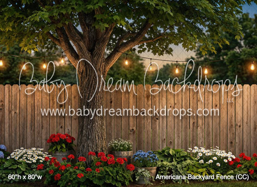 Americana Backyard Fence (CC)