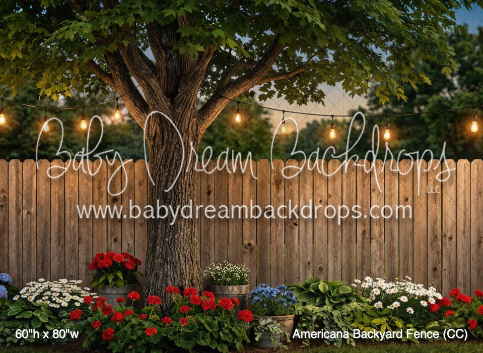 Americana Backyard Fence (CC)