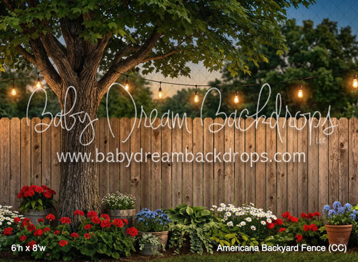 Americana Backyard Fence (CC)