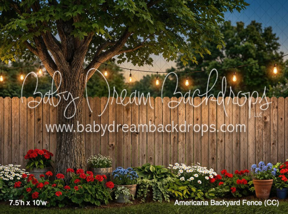 Americana Backyard Fence (CC)