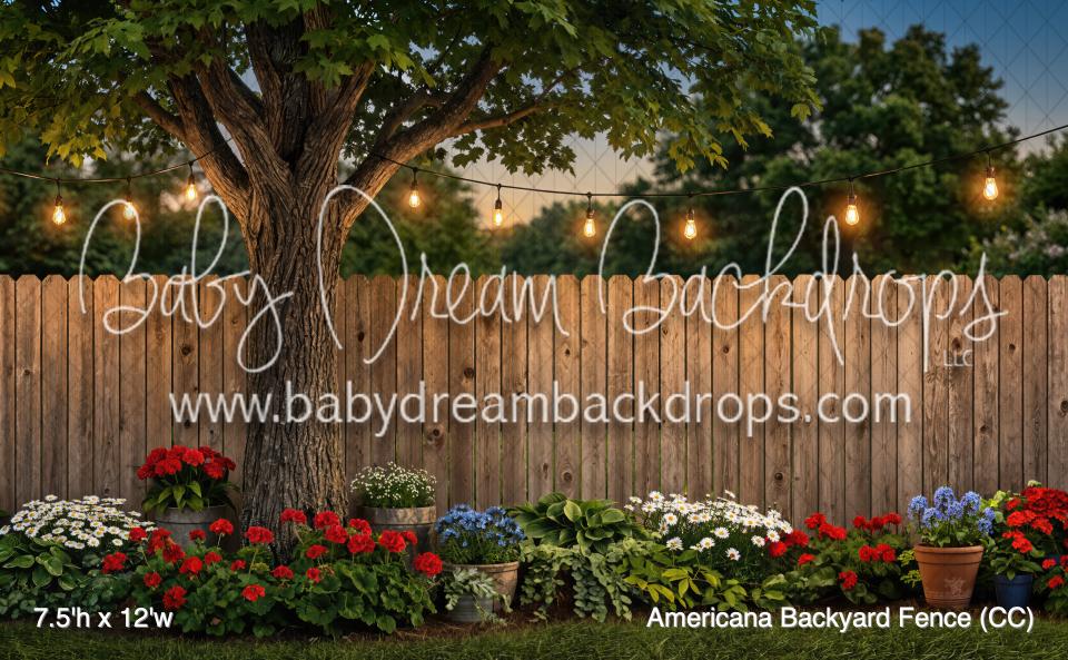 Americana Backyard Fence (CC)