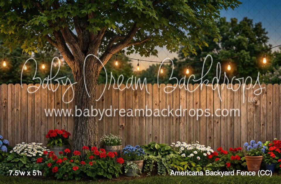 Americana Backyard Fence (CC)