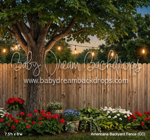Americana Backyard Fence (CC)