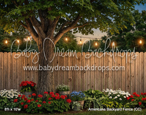 Americana Backyard Fence (CC)