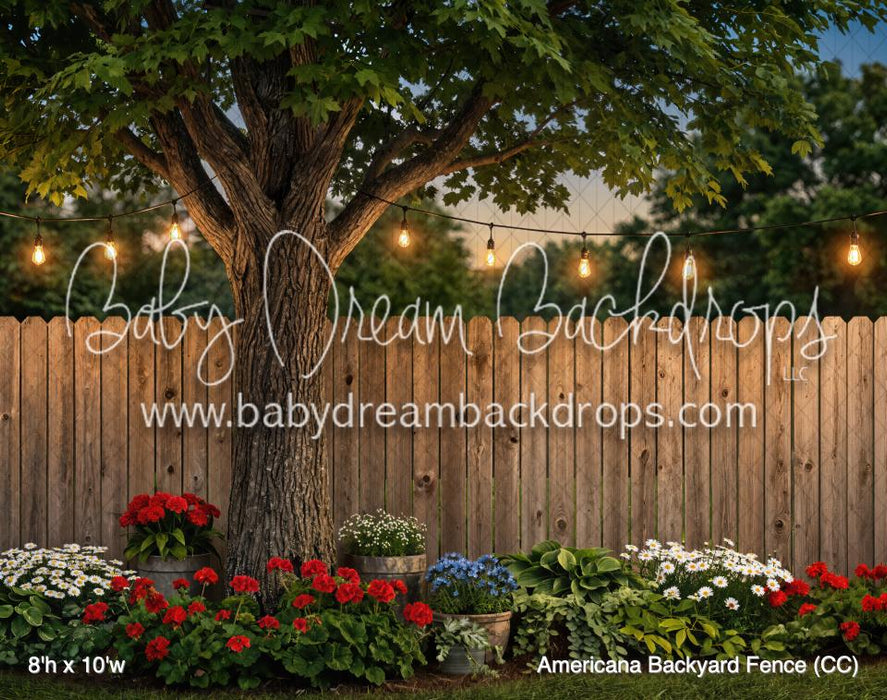 Americana Backyard Fence (CC)