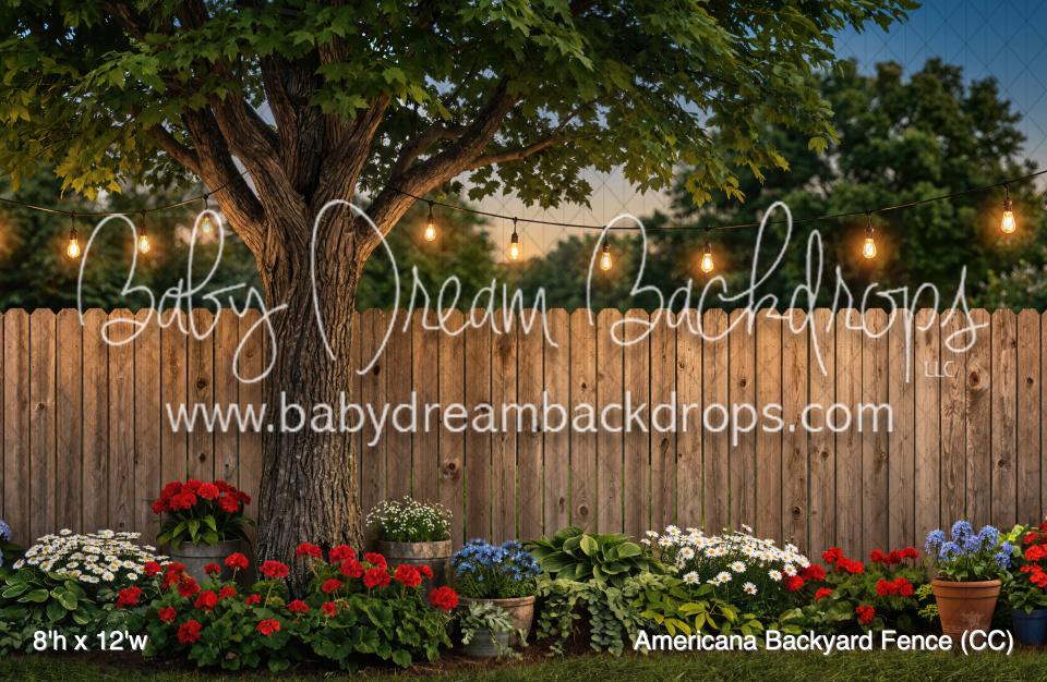 Americana Backyard Fence (CC)