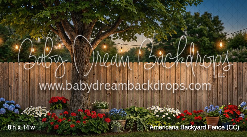 Americana Backyard Fence (CC)