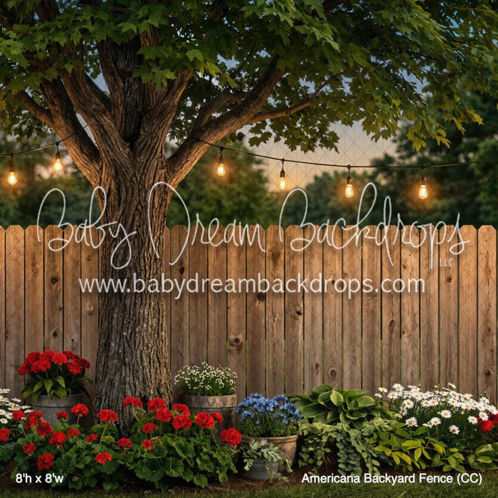 Americana Backyard Fence (CC)
