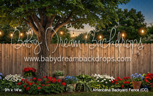 Americana Backyard Fence (CC)