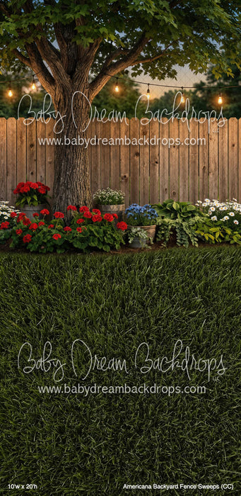 Americana Backyard Fence Sweeps (CC)