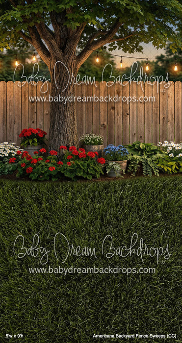 Americana Backyard Fence Sweeps (CC)