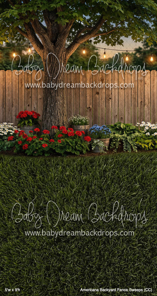 Americana Backyard Fence Sweeps (CC)