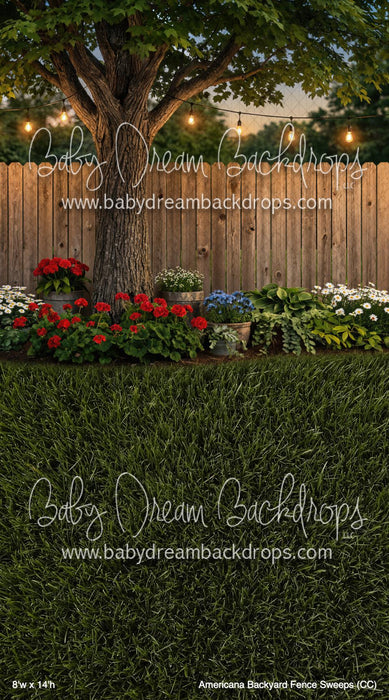 Americana Backyard Fence Sweeps (CC)