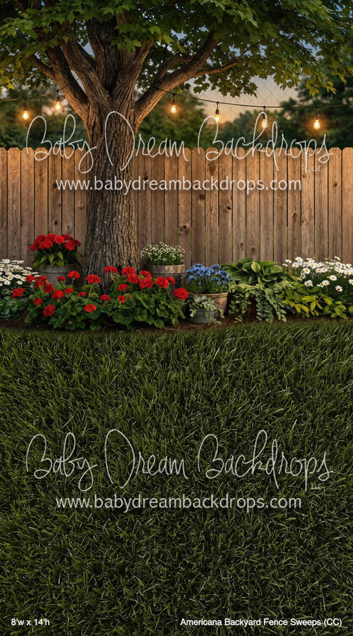 Americana Backyard Fence Sweeps (CC)