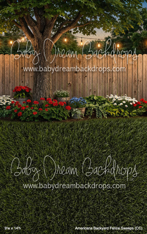 Americana Backyard Fence Sweeps (CC)