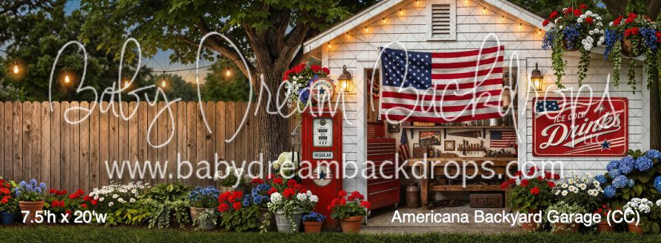 Americana Backyard Garage (CC)