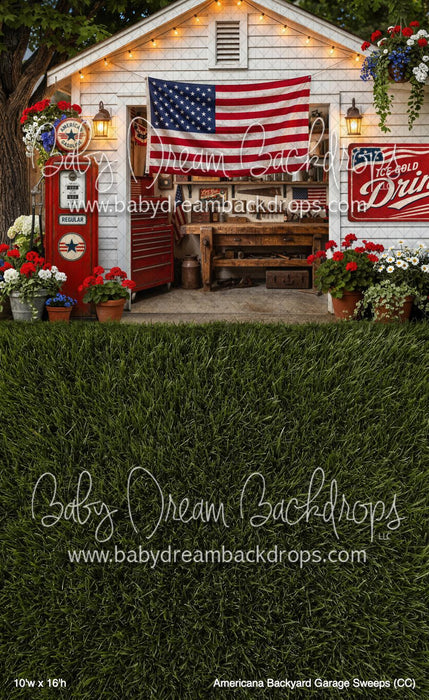 Americana Backyard Garage Sweeps (CC)