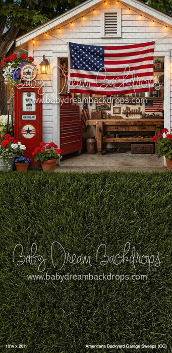 Americana Backyard Garage Sweeps (CC)